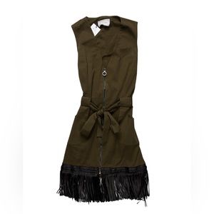 Alexis plunging neckline mini dress